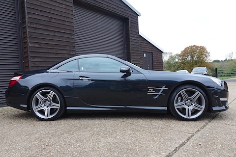 Mercedes SL63 AMG 5.5 V8 Bi-Turbo Convertible 7-Speed Automatic (Panoramic Roof, Carbon Fibre Interior, AirScarf, Heated Multi-Contour Seats +++)