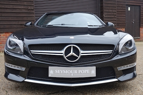 Mercedes SL63 AMG 5.5 V8 Bi-Turbo Convertible 7-Speed Automatic (Panoramic Roof, Carbon Fibre Interior, AirScarf, Heated Multi-Contour Seats +++)
