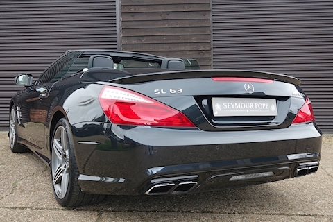 Mercedes SL63 AMG 5.5 V8 Bi-Turbo Convertible 7-Speed Automatic (Panoramic Roof, Carbon Fibre Interior, AirScarf, Heated Multi-Contour Seats +++)