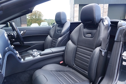 Mercedes SL63 AMG 5.5 V8 Bi-Turbo Convertible 7-Speed Automatic (Panoramic Roof, Carbon Fibre Interior, AirScarf, Heated Multi-Contour Seats +++)