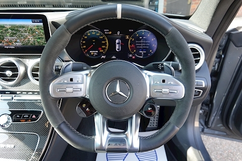 Mercedes Benz C63 AMG S 4.0 V8 Bi-Turbo (Premium Plus) Coupe 9-Speed Auto (Head Up, Carbon Interior, Driver Assistance Pack ++)