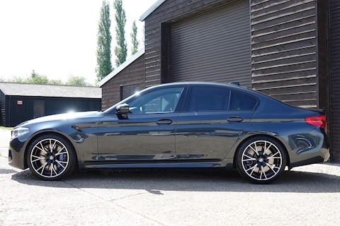 BMW F90 M5 4.4i V8 Competition XDrive Saloon Auto (Massage/Ventilated Seats, Soft Close Doors, Head Up, 360 Cameras, Comfort Access, HK Audio, LEDs +)