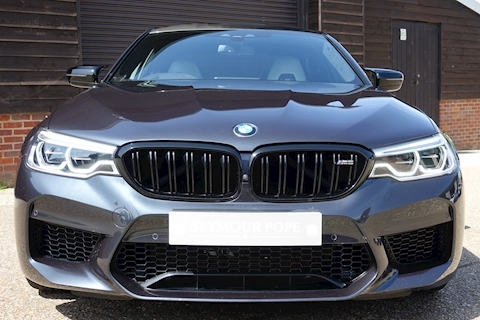 BMW F90 M5 4.4i V8 Competition XDrive Saloon Auto (Massage/Ventilated Seats, Soft Close Doors, Head Up, 360 Cameras, Comfort Access, HK Audio, LEDs +)