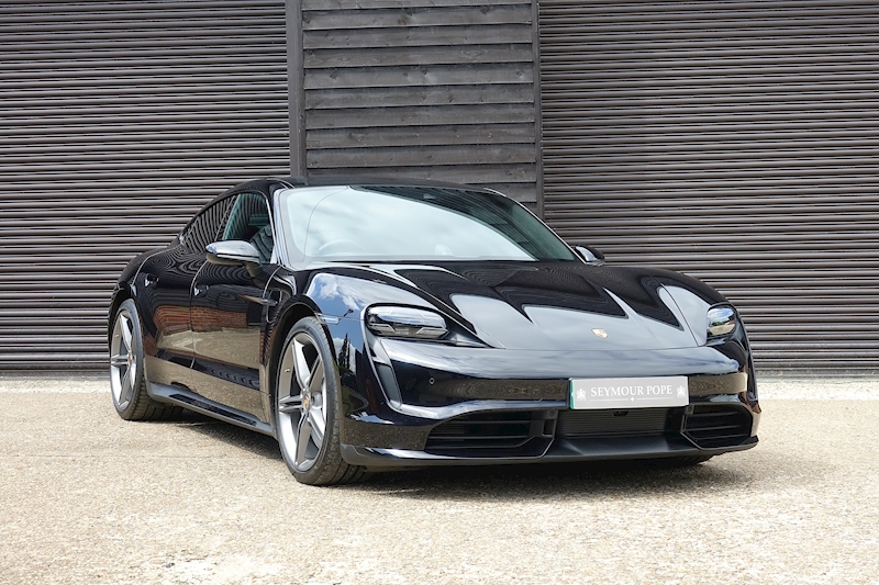 Porsche Taycan Turbo Performance Plus 93.4kWh Saloon Auto 4WD (Pan Roof, Sports Chrono, Rear Axel Steer, 18 x Adaptive Seats +++)