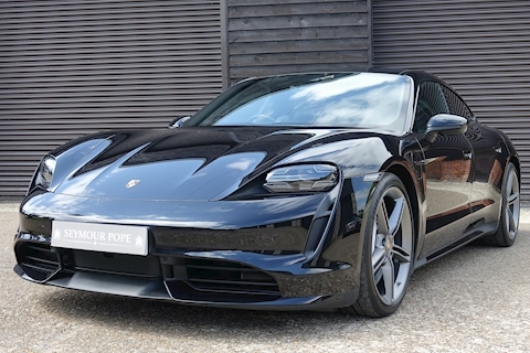 Porsche Taycan Turbo Performance Plus 93.4kWh Saloon Auto 4WD (Pan Roof, Sports Chrono, Rear Axel Steer, 18 x Adaptive Seats +++)