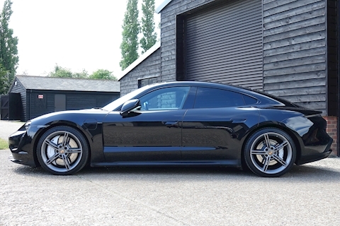 Porsche Taycan Turbo Performance Plus 93.4kWh Saloon Auto 4WD (Pan Roof, Sports Chrono, Rear Axel Steer, 18 x Adaptive Seats +++)