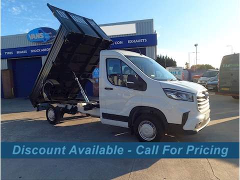 Maxus Deliver 9 350 Leader 1-Way Double Cab Tipper DRW L3 EU6 2.0 4dr Tipper Manual Diesel