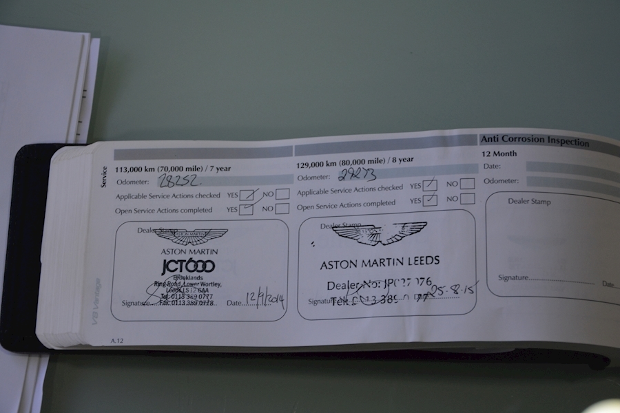 Aston Martin V8 Vantage Manual *Full Aston Martin Main Dealer History* Image 39