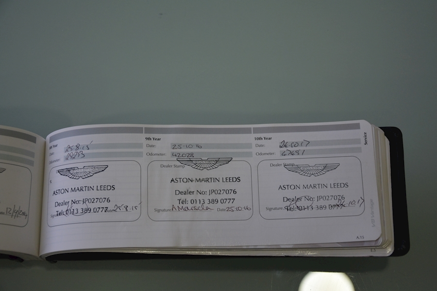 Aston Martin V8 Vantage Manual *Full Aston Martin Main Dealer History* Image 40