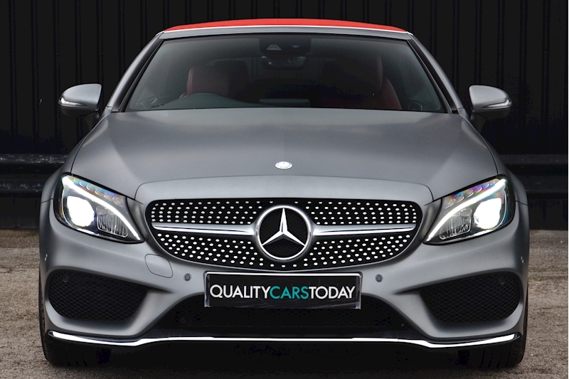 Mercedes-Benz C250d AMG Line Convertible Designo Selenite Grey Magno + High Spec Image 4