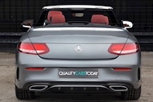 Mercedes-Benz C250d AMG Line Convertible Designo Selenite Grey Magno + High Spec - Thumb 5
