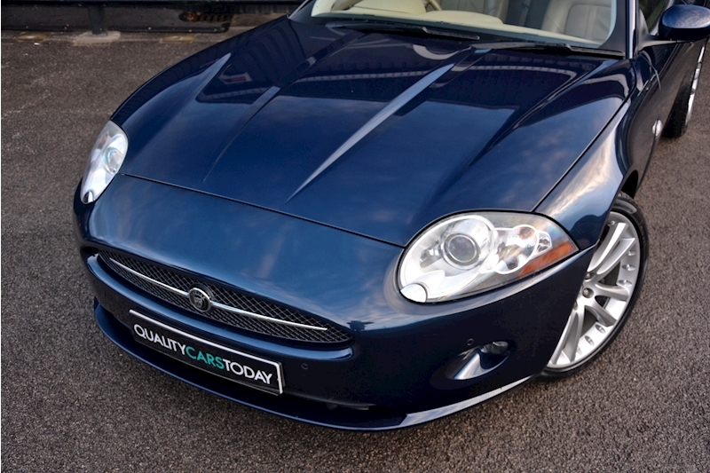 Jaguar XK Convertible Indigo Blue + Full Jaguar Dealer History + Previously Supplied By Us Image 9