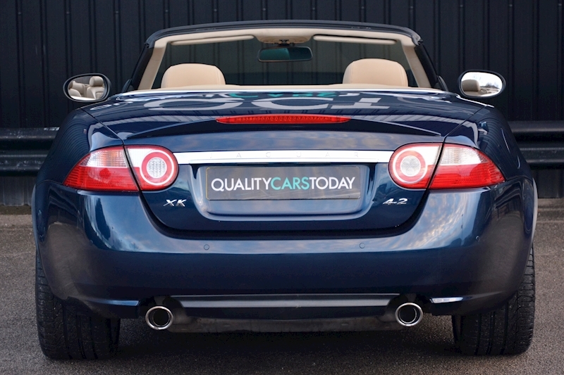 Jaguar XK Convertible Indigo Blue + Full Jaguar Dealer History + Previously Supplied By Us Image 6