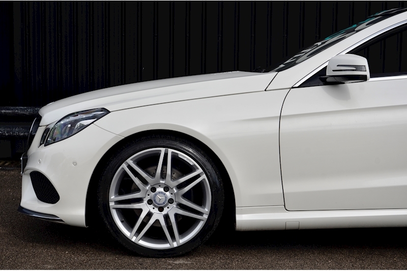 Mercedes-Benz E350d AMG Line Full MB Dealer History + AirScarf + Diamond White Image 29
