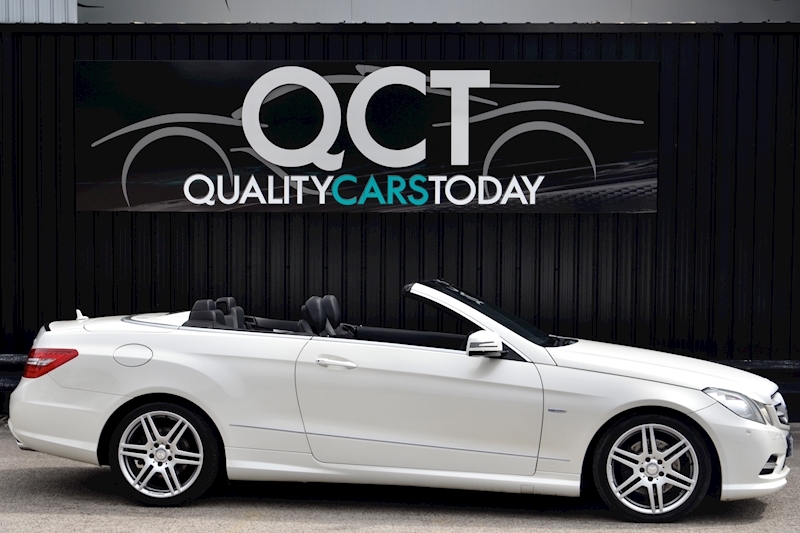 Mercedes-Benz E350 AMG Sport Convertible Diamond White + AirScarf + Heated Seats + COMAND Image 5