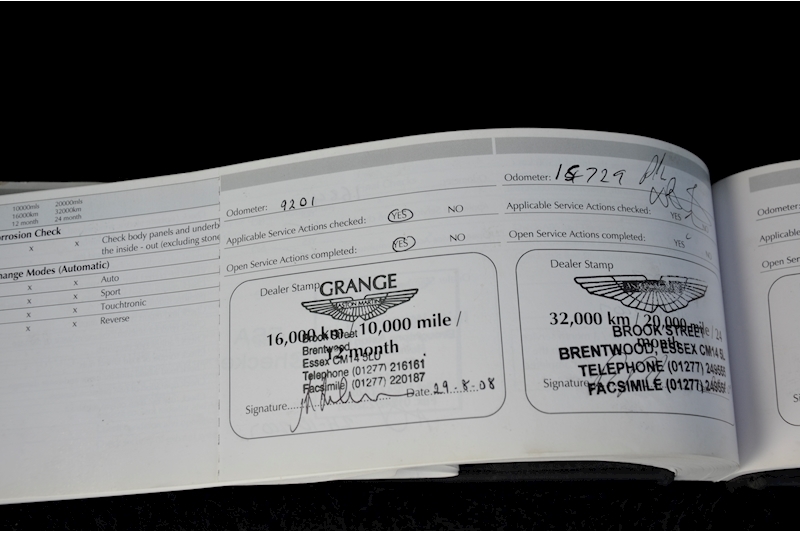 Aston Martin DB9 V12 Full Aston Martin Main Dealer History + Approved Used 4k Miles Ago Image 46
