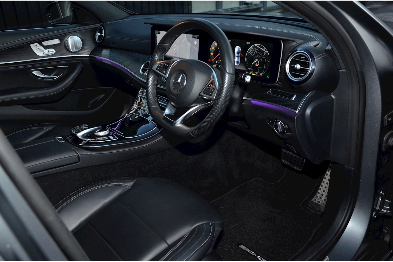 Mercedes-Benz E350d AMG Line Premium Plus Designo Magno Paint + Nappa Leather + Pano Roof + Air Body Control + Burmester + 360 Cameras - Large 22