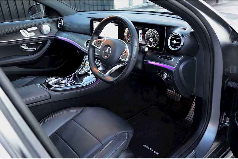 Mercedes-Benz E350d AMG Line Premium Plus Designo Magno Paint + Nappa Leather + Pano Roof + Air Body Control + Burmester + 360 Cameras Image 8