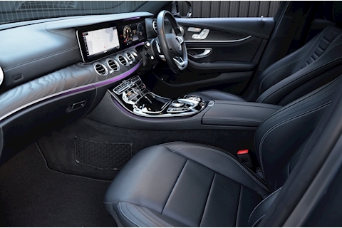E350d AMG Line Premium Plus Designo Magno Paint + Nappa Leather + Pano Roof + Air Body Control + Burmester + 360 Cameras