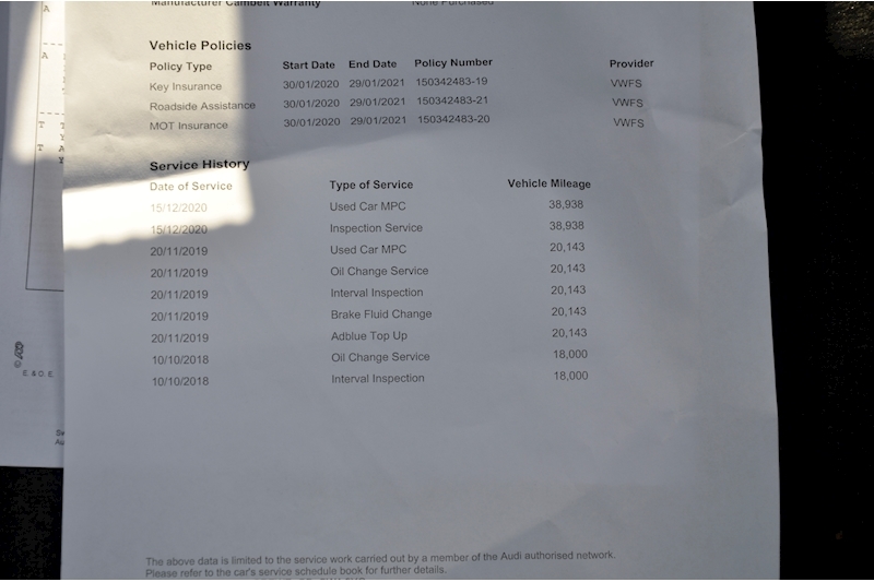 Audi A7 3.0 V6 TDI Quattro S-Line Full Audi Main Dealer History + £55k List Price Image 26