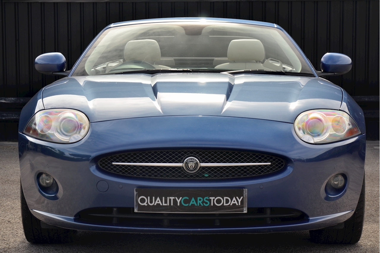 Jaguar XK Convertible Rare Ultraviolet Blue Paint + Ivory Soft Grain + Full Service History - Large 3