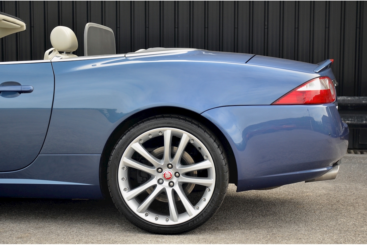 Jaguar XK Convertible Rare Ultraviolet Blue Paint + Ivory Soft Grain + Full Service History - Large 16