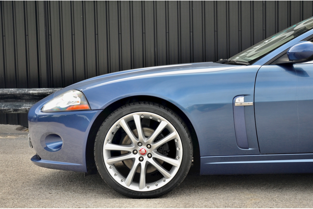 Jaguar XK Convertible Rare Ultraviolet Blue Paint + Ivory Soft Grain + Full Service History - Large 15
