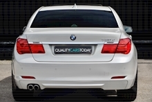 BMW 730d SE Mineral White Metallic + Glass Sunroof + ProNav + Reverse Cam - Thumb 4