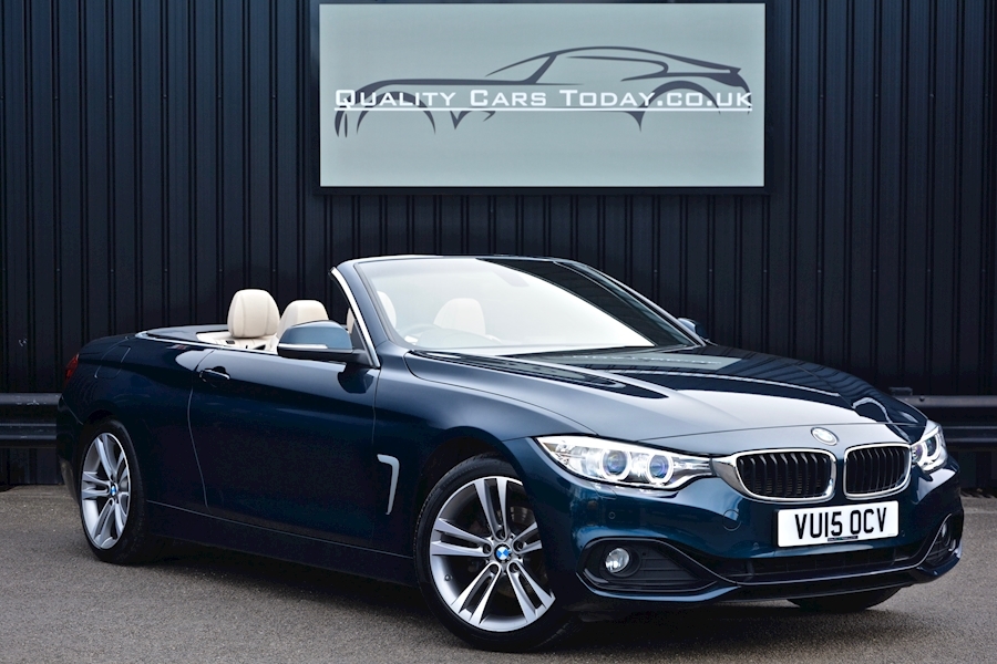 BMW 420i Sport Convertible *1 Lady Owner + BMW Warranty + Full BMW History* Image 0