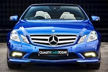Mercedes-Benz E350 Sport Convertible Designo Mauritius Blue + Air Scarf + Heated Seats + 19 inch wheels - Thumb 3
