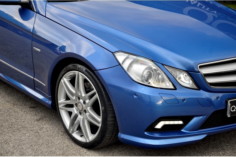 Mercedes-Benz E350 Sport Convertible Designo Mauritius Blue + Air Scarf + Heated Seats + 19 inch wheels Image 19