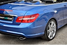Mercedes-Benz E350 Sport Convertible Designo Mauritius Blue + Air Scarf + Heated Seats + 19 inch wheels - Thumb 16