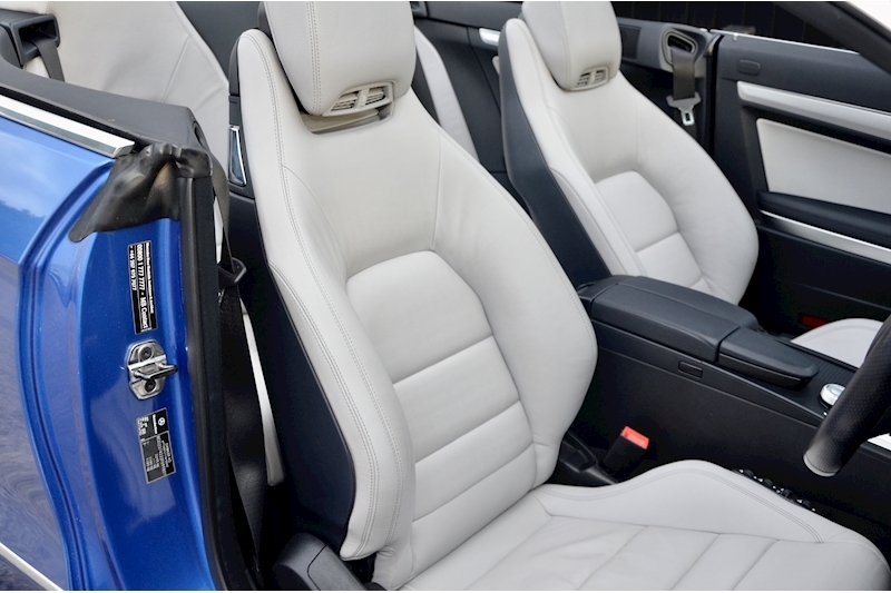 Mercedes-Benz E350 Sport Convertible Designo Mauritius Blue + Air Scarf + Heated Seats + 19 inch wheels Image 7