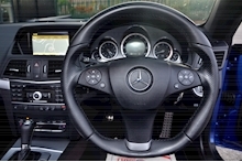 Mercedes-Benz E350 Sport Convertible Designo Mauritius Blue + Air Scarf + Heated Seats + 19 inch wheels - Thumb 25