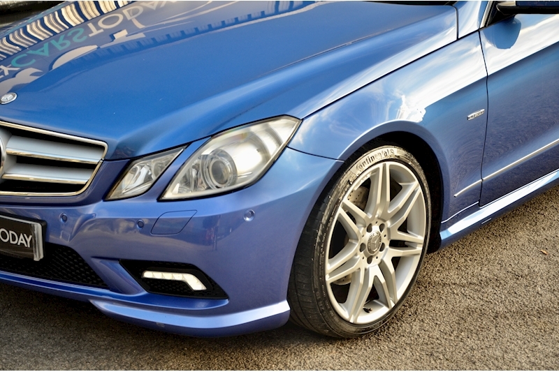 Mercedes-Benz E350 Sport Convertible Designo Mauritius Blue + Air Scarf + Heated Seats + 19 inch wheels Image 27