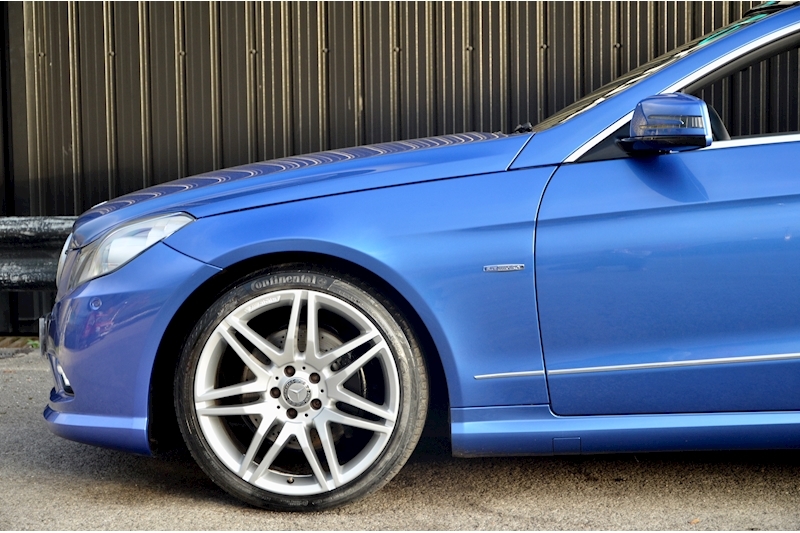 Mercedes-Benz E350 Sport Convertible Designo Mauritius Blue + Air Scarf + Heated Seats + 19 inch wheels Image 28