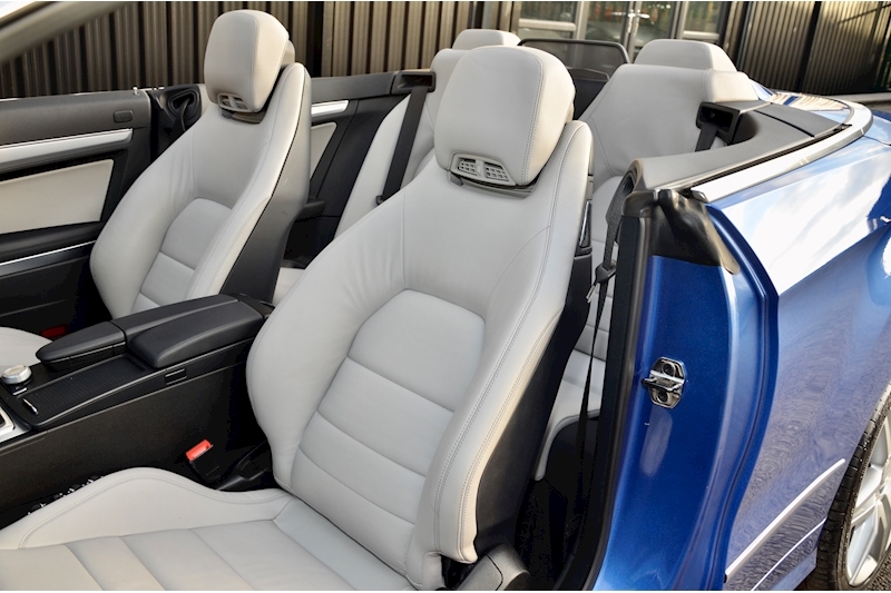 Mercedes-Benz E350 Sport Convertible Designo Mauritius Blue + Air Scarf + Heated Seats + 19 inch wheels Image 9