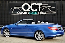 Mercedes-Benz E350 Sport Convertible Designo Mauritius Blue + Air Scarf + Heated Seats + 19 inch wheels - Thumb 11