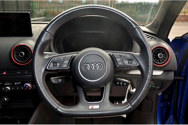 Audi S3 Black Edition Pano Roof + Super Sports Seats + Mag Ride + Virtual Cockpit + Full Audi History Image 21