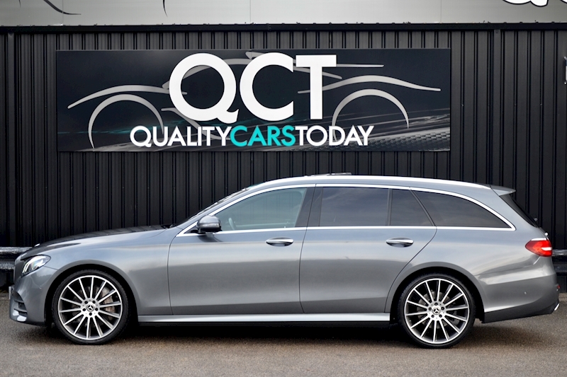 Mercedes-Benz E350d AMG Line Premium Estate 20 inch AMG Wheels + Pano Roof + Full MB Dealer History Image 1