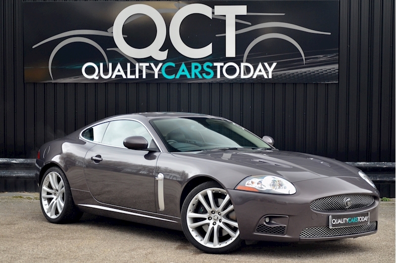 Jaguar XKR Pearl Grey + Contemporary Interior + 11 Services Image 0