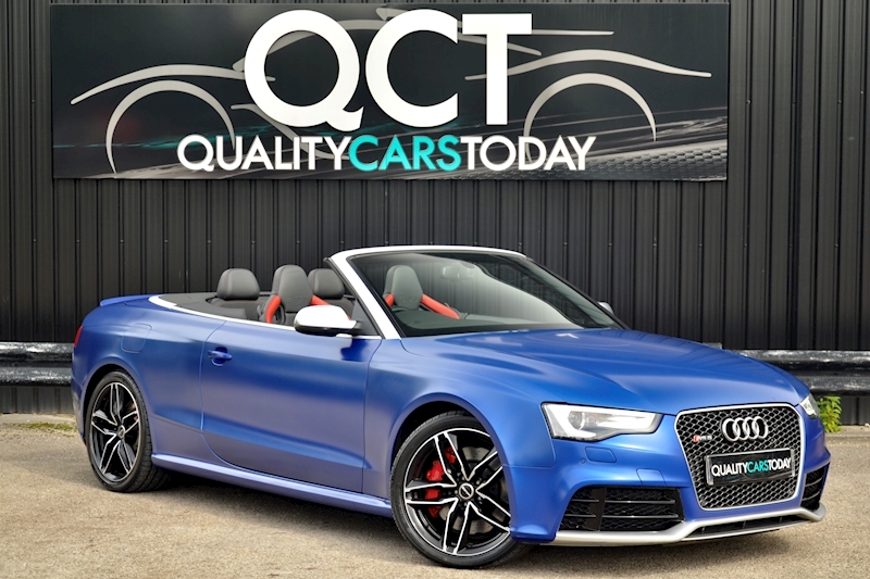 Audi RS5 Convertible  Limited Edition Performance Seats + AudI Exclusive + Carbon Engine Bay Image 0