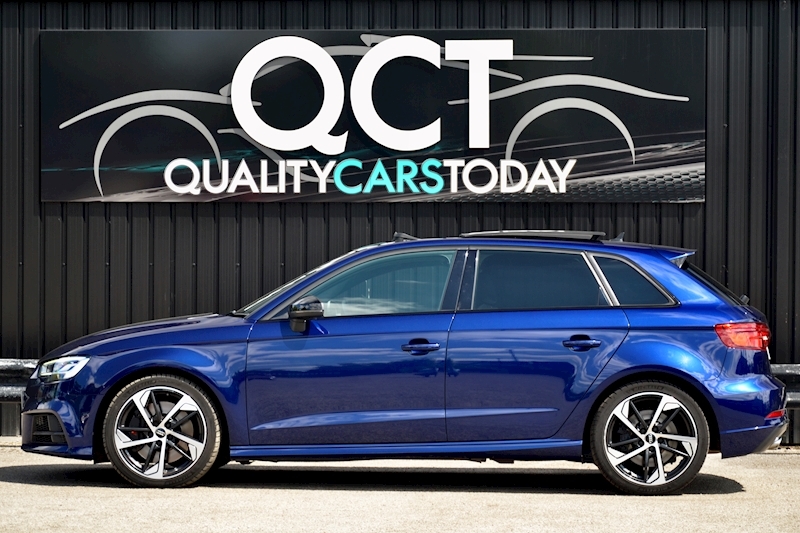 Audi S3 Sportback Black Edition Panoramic Roof + Bang and Olufsen + Un-Modified Image 1