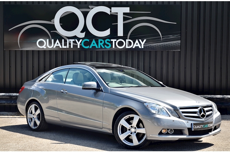 Mercedes-Benz E350 CDI Coupe SE Panoramic Roof + Reverse Cam + Rare Spec + Fully Documented History Image 0