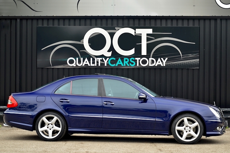 Mercedes-Benz E320 CDI AMG Sport Designo Mystic Blue + AMG Sports Pack + Pano Roof + Highest Spec we have Seen Image 5