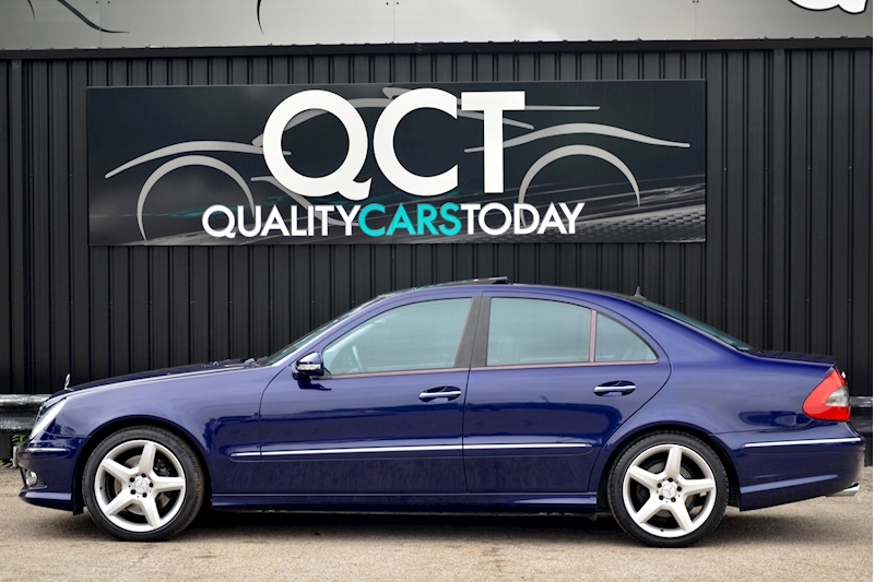 Mercedes-Benz E320 CDI AMG Sport Designo Mystic Blue + AMG Sports Pack + Pano Roof + Highest Spec we have Seen Image 1