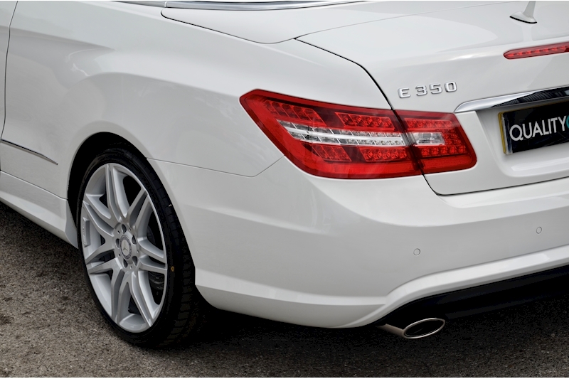 Mercedes-Benz E350 CDI Sport Convertible Air Scarf + Heated Seats + COMAND + AMG Sports Pack Image 31