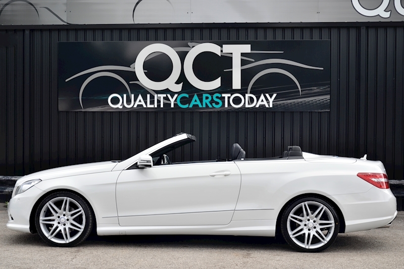 Mercedes-Benz E350 CDI Sport Convertible Air Scarf + Heated Seats + COMAND + AMG Sports Pack Image 1