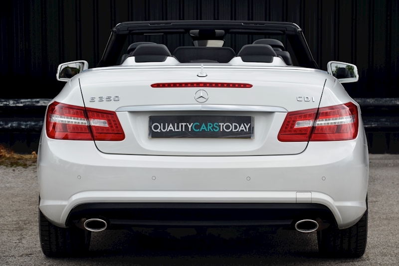 Mercedes-Benz E350 CDI Sport Convertible Air Scarf + Heated Seats + COMAND + AMG Sports Pack Image 4
