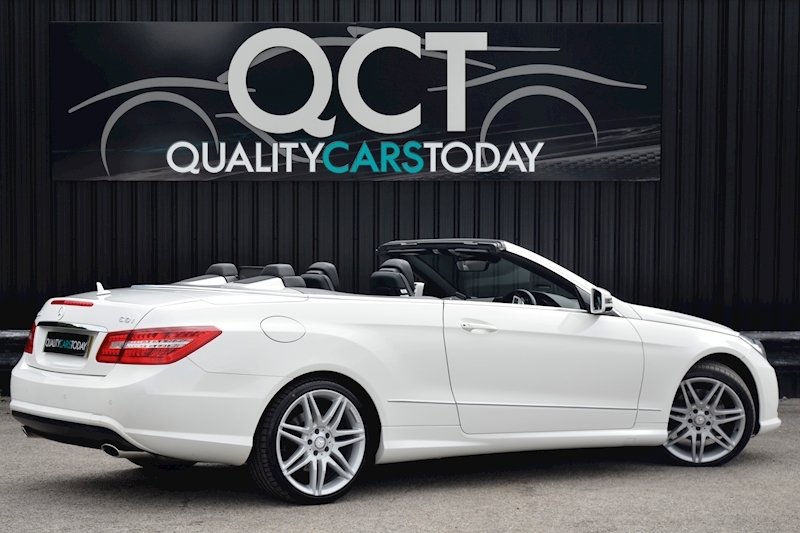 Mercedes-Benz E350 CDI Sport Convertible Air Scarf + Heated Seats + COMAND + AMG Sports Pack Image 9